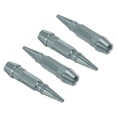 thumbnail image 1 of Uxcell Spiked Shape Tire Valve Stem Caps Aluminum Alloy Car Wheel Valve Cap Universal Dustproof Gray 60mm, 1 of 6