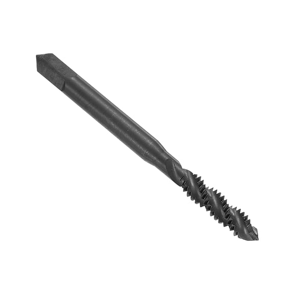 Uxcell Spiral Flute Thread Tap 12-24 UNC Machine Taps HSS6542 Nitrided Coated