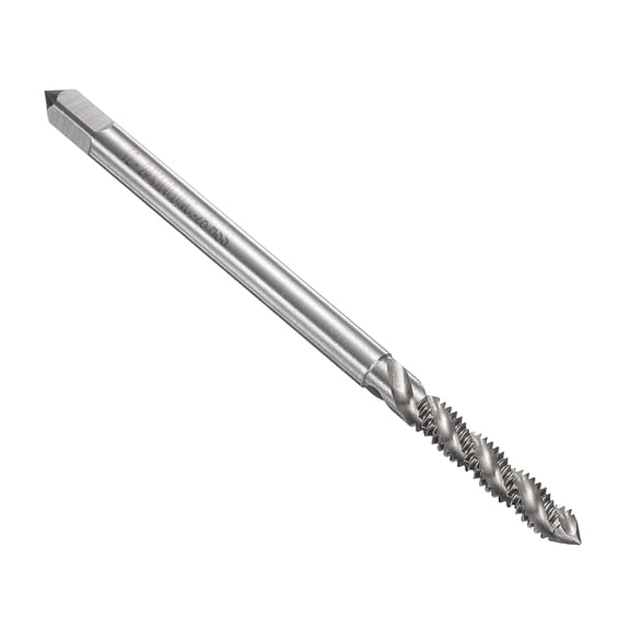 Uxcell Spiral Flute Thread Tap 12-24 UNC Machine Taps HSS6542 Uncoated