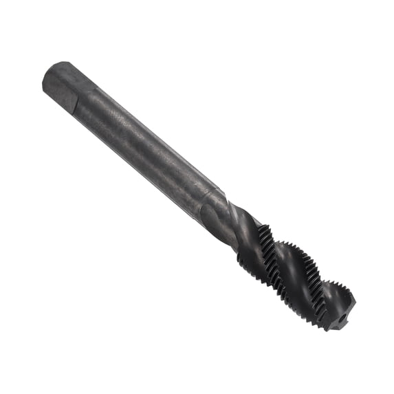 Uxcell Spiral Flute Thread Tap 3/8-24 UNF Machine Taps HSS6542 Nitrided Coated