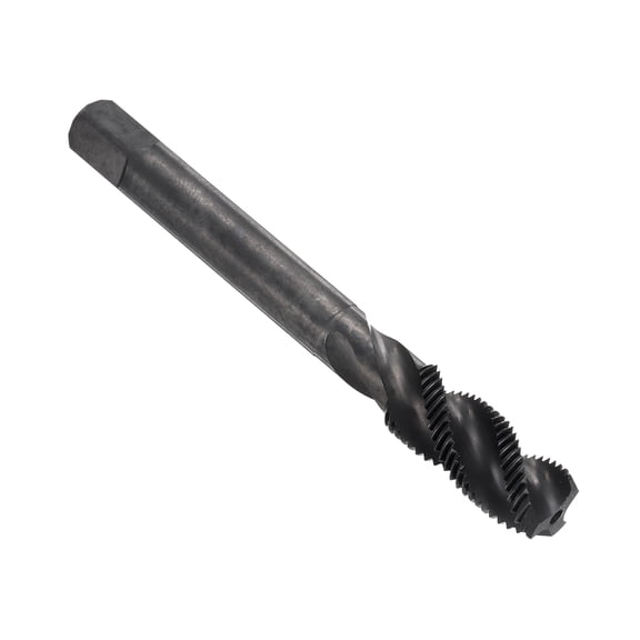 Uxcell Spiral Flute Thread Tap 3/8-24 UNF Machine Taps HSS6542 Nitrided Coated