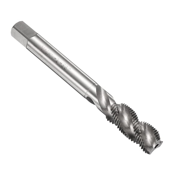 Uxcell Spiral Flute Thread Tap M10 x 1 Metric Machine Taps HSS6542 Uncoated
