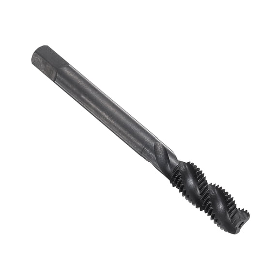Uxcell Spiral Flute Thread Tap M8 x 1 Metric Machine Taps HSS6542 Nitrided Coated