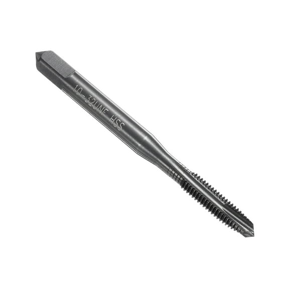 Uxcell Spiral Point Tap 10-32 UNF 2B Nitride Coated M2 HSS Machine Threading Tap