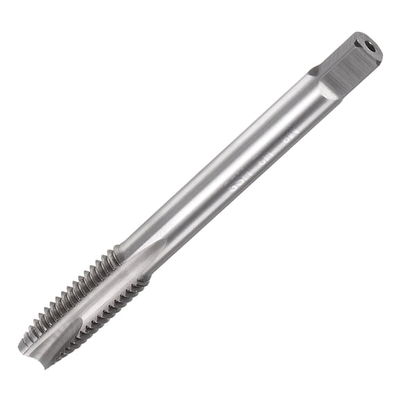 Uxcell Spiral Point Thread Taps M8 x 1.25 Metric Screw Tap Tapping Threading Repair Tool