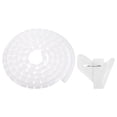 thumbnail image 1 of Uxcell Spiral Tube Wrap Cable Kit Management Sleeve 3Meter 28mm PE Wire Wrap Cord Cover Power Cable Protector White, 1 of 5