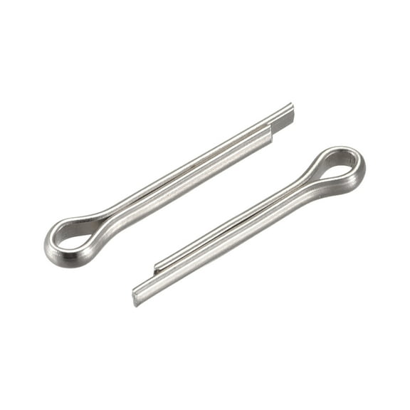 Uxcell Split Cotter Pin, 2.5mm x 16mm Stainless Steel Clip Fastener Fitting, Silver Tone, 30Pack