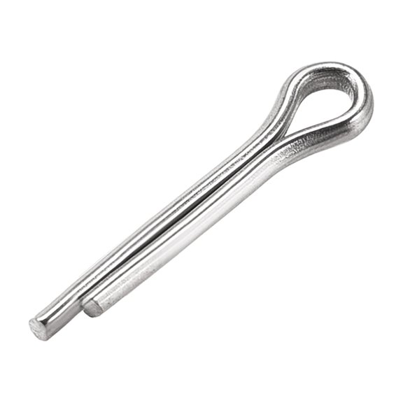 Uxcell Split Cotter Pin -2mm x 10mm 304 Stainless Steel 2-Prongs Silver Tone 30Pcs
