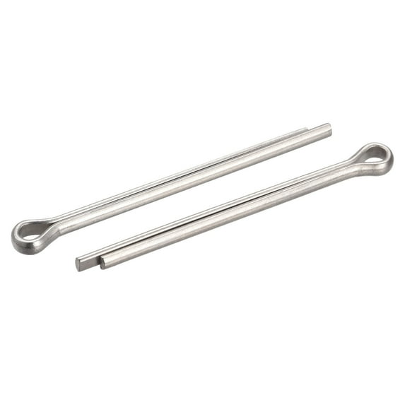 Uxcell Split Cotter Pin, 3x40mm Stainless Steel Clip Fastener Fitting Silver 60Pack