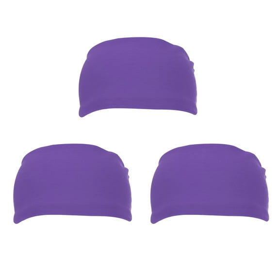Uxcell Sport Headbands for Men, Running Sweat Bands Sweat Absorbing Head Band Purple