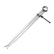 Uxcell Spring Inside Caliper 13 inch Stainless Steel Adjustable Spring Caliper Straight-Leg for Wood Turning Lathe Use