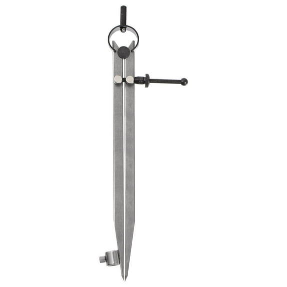 Uxcell Spring Joint Caliper 10 inch / 250mm Steel Adjustable Spring Divider Caliper with Pencil Holder