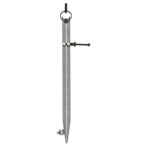 Uxcell Spring Joint Caliper 16 inch / 400mm Steel Adjustable Spring Divider Caliper with Pencil Holder