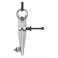 thumbnail image 1 of Uxcell Spring Joint Caliper 4 inch / 100mm Steel Adjustable Spring Divider Caliper with Pencil Holder, 1 of 5
