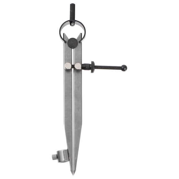Uxcell Spring Joint Caliper 6 inch / 150mm Steel Adjustable Spring Divider Caliper with Pencil Holder