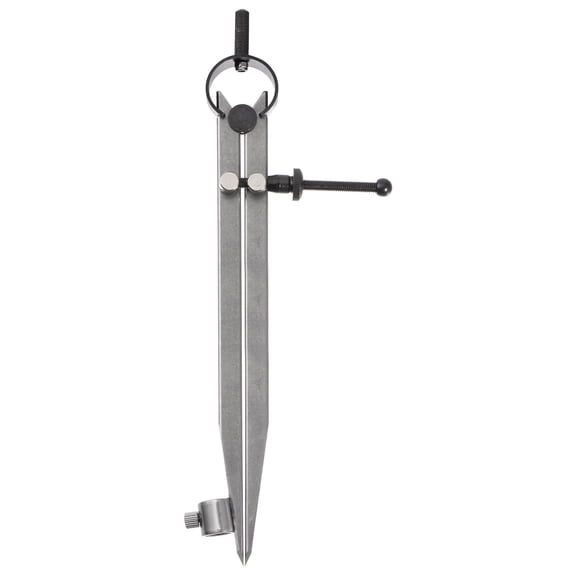 Uxcell Spring Joint Caliper 8 inch / 200mm Steel Adjustable Spring Divider Caliper with Pencil Holder