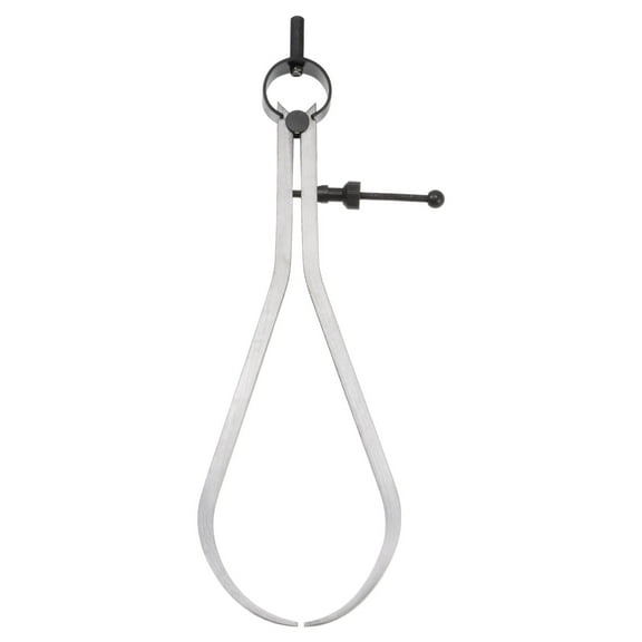 Uxcell Spring Joint Caliper 8 inch / 200mm Steel Adjustable Spring Outside Caliper with Solid Nut
