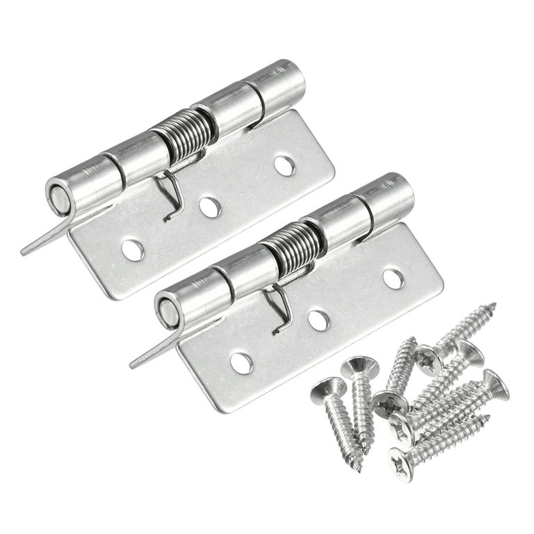 Uxcell Spring Loaded Hinges 2.5