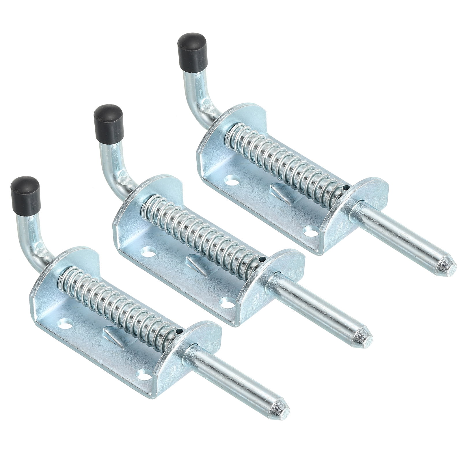 Uxcell Spring Loaded Latch Pin 5.71", 3 Pack Iron Security Latch