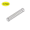 thumbnail image 1 of Uxcell Spring Steel Compression Spring 8N Load Capacity 10pcs 1.38inch Height, 1 of 5