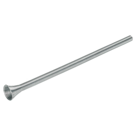 Uxcell Spring Tube Bender ID 9.7mm/0.38 inch Spring Pipe 300mm/11.81 inch Long for 10mm 0.39 inch Copper Pipe