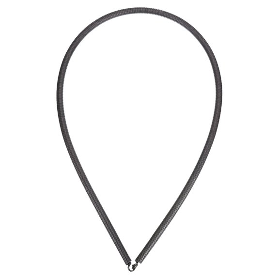 Uxcell Spring Tube Bender Steel Spring Pipe 500mm/19.69 inch Long for 12mm 0.47 inch Pipe Black 11x1500mm