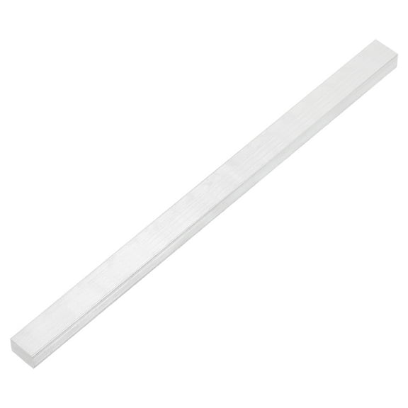 Uxcell Square 6063 Aluminum Flat Bar, 9/16" Thickness 3/4" Width 12" Length