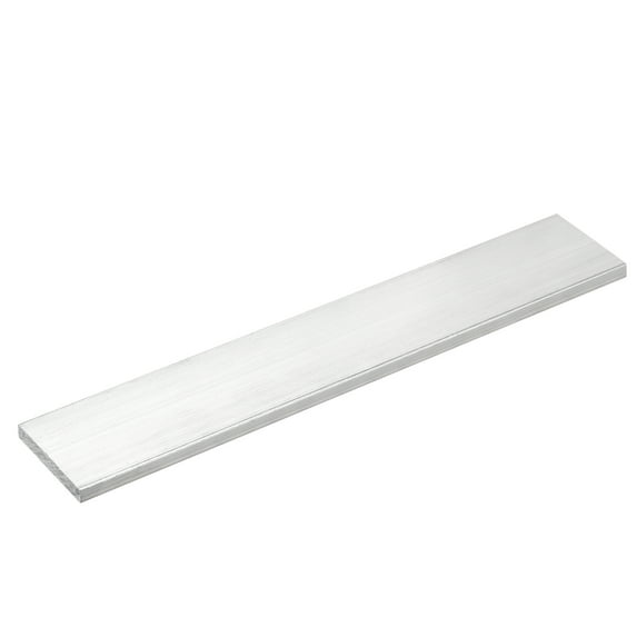Uxcell Square Aluminum Flat Bar, 1/4" Thick 1.8" Width 10" Length Square Aluminum Bar For Industrial Building
