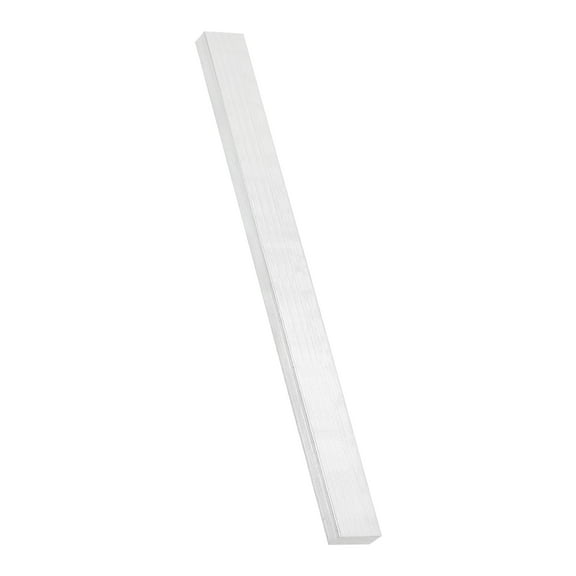 Uxcell Square Aluminum Flat Bar, 10x20x203mm 6061 Aluminum Solid New Mill Stock