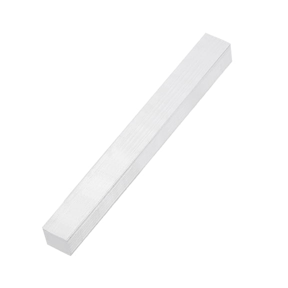 Uxcell Square Aluminum Flat Bar, 25 x 25 x 200mm T6511 Solid New Mill Stock