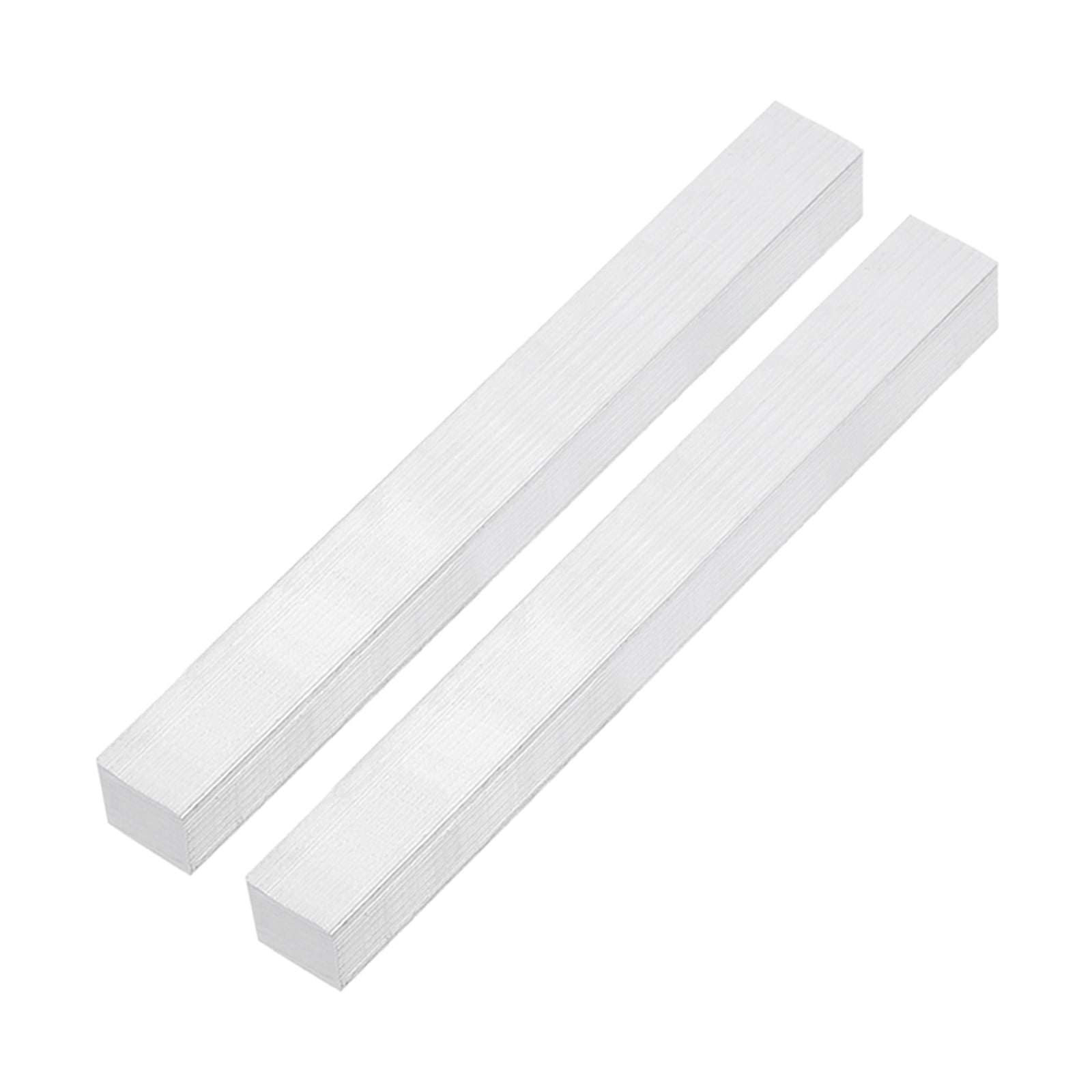 1/2" X 5" Aluminum Flat Bar - 6061-T6511 Solid Stock, USA Made, For Machining & Fabrication (Choose Your Length)