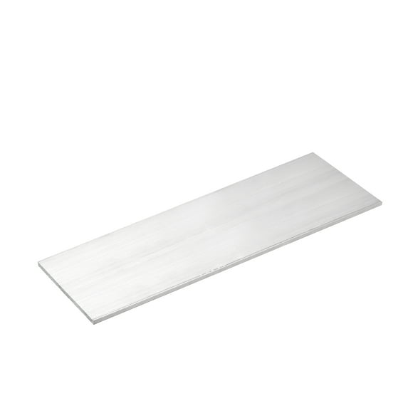 Uxcell Square Aluminum Flat Bar, 3/16" Thick 3.5" Width 12" Length Square Aluminum Bar For Industrial Building