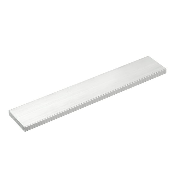 Uxcell Square Aluminum Flat Bar, 5/16" Thick 1.8" Width 10" Length Square Aluminum Bar For Industrial Building