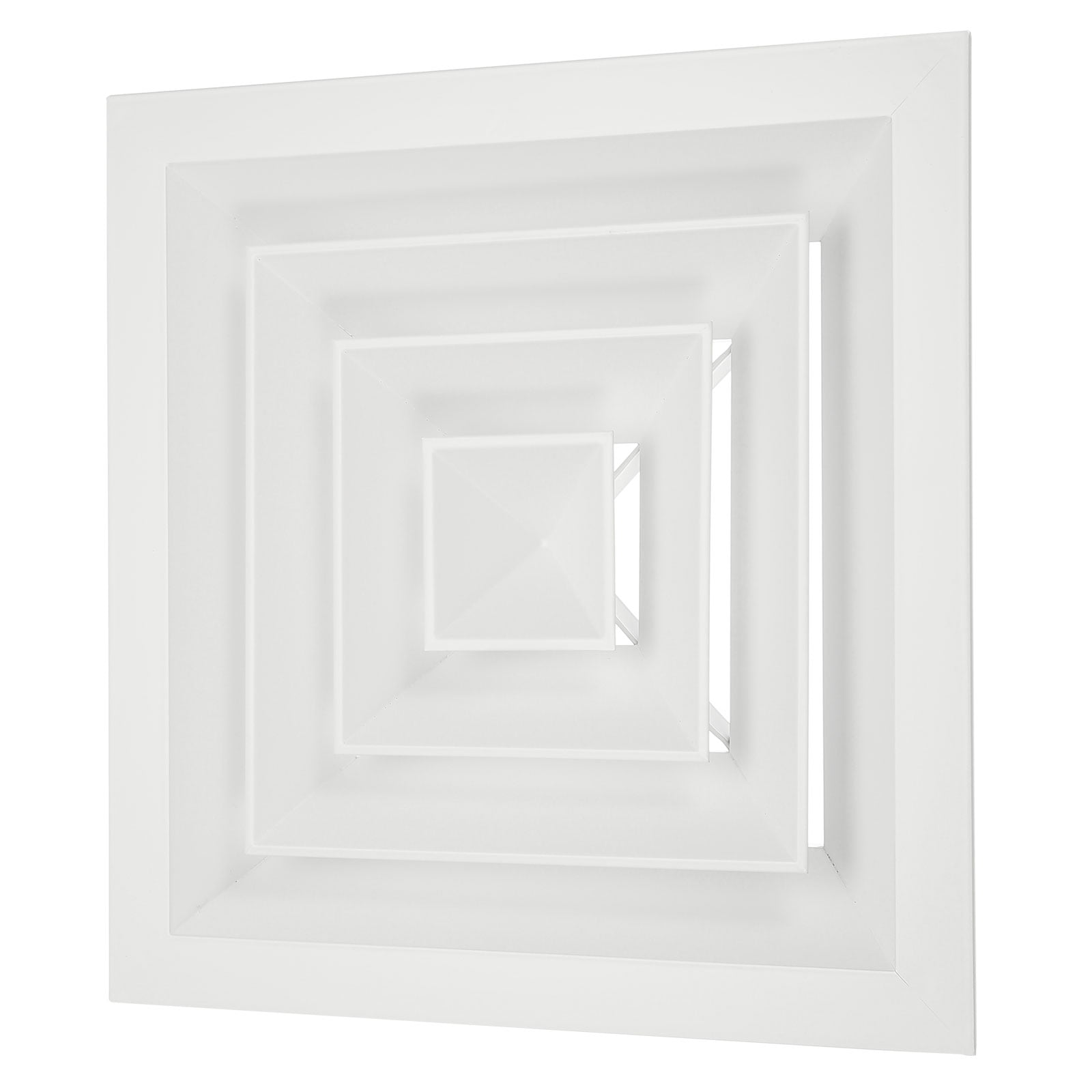 Uxcell Square Ceiling Diffuser, Aluminum Vent Cover for HVAC System 9 x