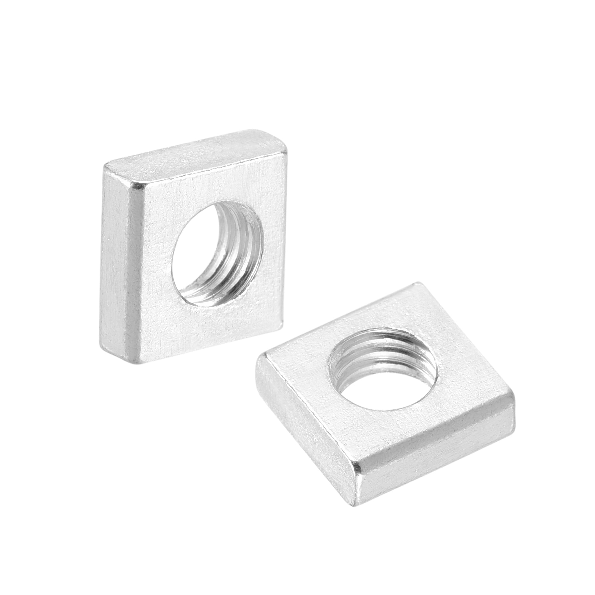 Uxcell Square Nuts, M5x8mmx2mm Zinc-Plated Metric Coarse Thread - View #10