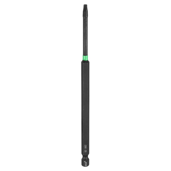 Uxcell Square Screwdriver Bit 5.91" SQ2 Magnetic Power Tools with 1/4" Hex Shank