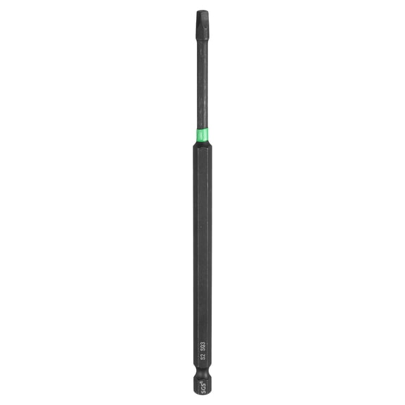 Uxcell Square Screwdriver Bit 5.91" SQ3 Magnetic Power Tools with 1/4" Hex Shank