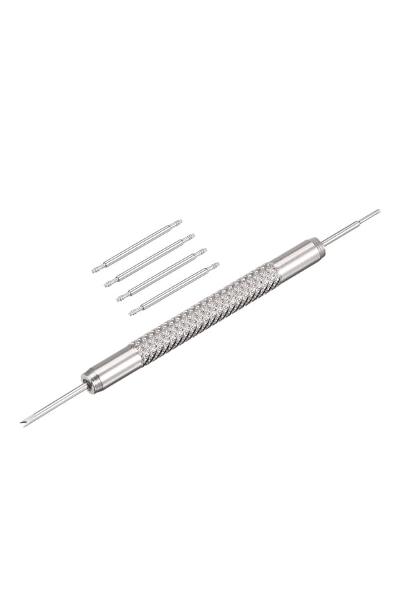 Stainless Steel 21mm Watch Spring Bars 4Pack with Dia 1.5mm Spring Bar Removal