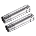 thumbnail image 1 of Uxcell Stainless Steel 25x100mm Straight Barb Hose Fitting Polishing 2 Pack, 1 of 4