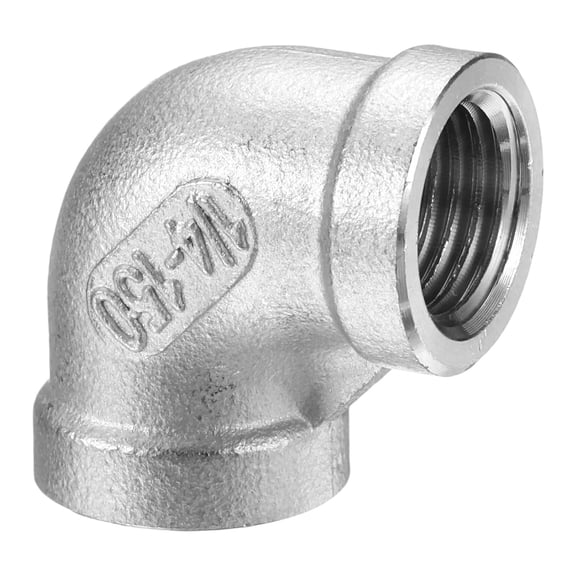 Uxcell Stainless Steel 304 Cast Pipe Fitting NPT 1/4" Female Threaded Adapter