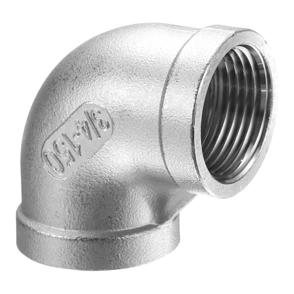 Uxcell Stainless Steel 304 Cast Pipe Fitting NPT 3/4" Female Threaded Adapter