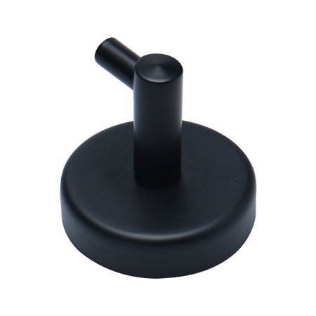 Uxcell Stainless Steel Bathroom Storage Round Black Towel Rack Hanger
