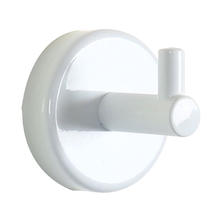 Uxcell Stainless Steel Bathroom Storage Round White Towel Rack Hanger