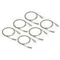 thumbnail image 1 of Uxcell Stainless Steel Cable, 6 Pack Coated 5/32" Wire Rope for Deck Railing 3.3ft, 1 of 4
