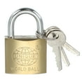 thumbnail image 1 of Uxcell Stainless Steel Padlocks Keyed Different Long Shackle Lock Padlock with Keys for Gym Locker Gate Fence Outdoor 2.3", 1 of 7