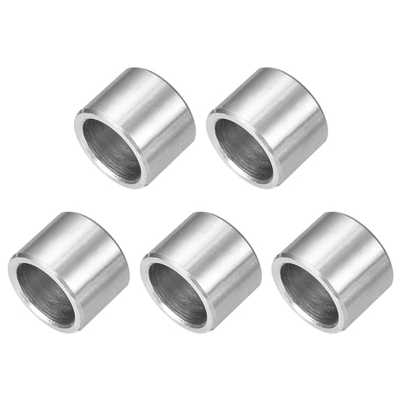 Uxcell Stainless Steel Spacers, Stainless Steel Bushing Screw Standoff Unthreaded Round Spacer 12mmx16mmx12mm