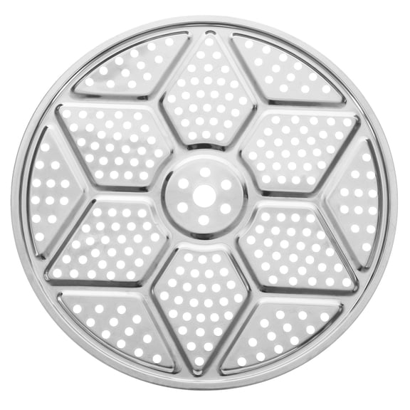 Uxcell Stainless Steel Steamer Rack 15.7 inches Pot Steaming Tray Thicken Pressure Cooker Canning Racks Silver Tone