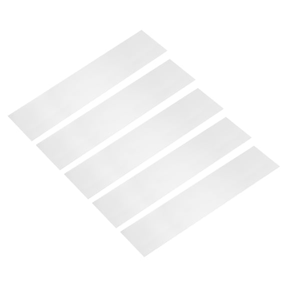 Uxcell Stainless Steel Strips, 304 Stainless Steel Metal Shim Stock Stainless Steel Flat Bar Gap Filler Trim Strip for DIY Craft Making 0.02"x3"x12" 15