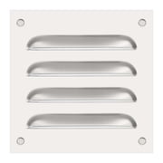 Uxcell 4x4" Stainless Steel Vent Cover Grille Ventilation Cover Built-in Mesh Silver