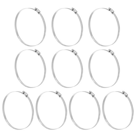 Uxcell Stainless Steel Worm Gear Hose Clamp for Automotive Plumbing 141-165mm